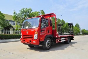 這款國(guó)六挖機(jī)平板運(yùn)輸車(chē)很火，關(guān)注沒(méi)？
